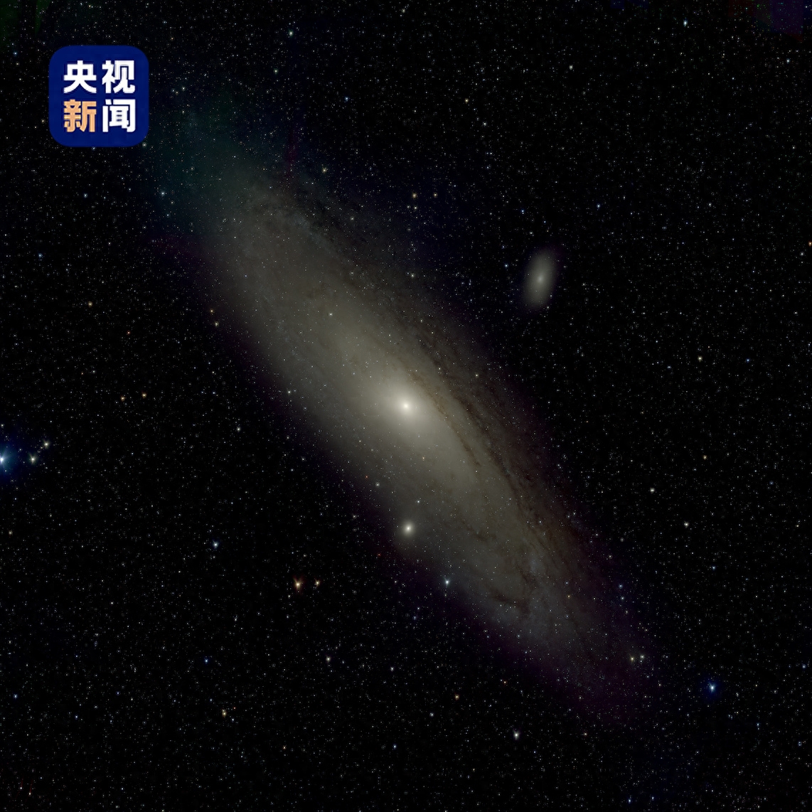 The Mozi Sky Survey Telescope has officially been put into observation and released photos of the Andromeda galaxy
