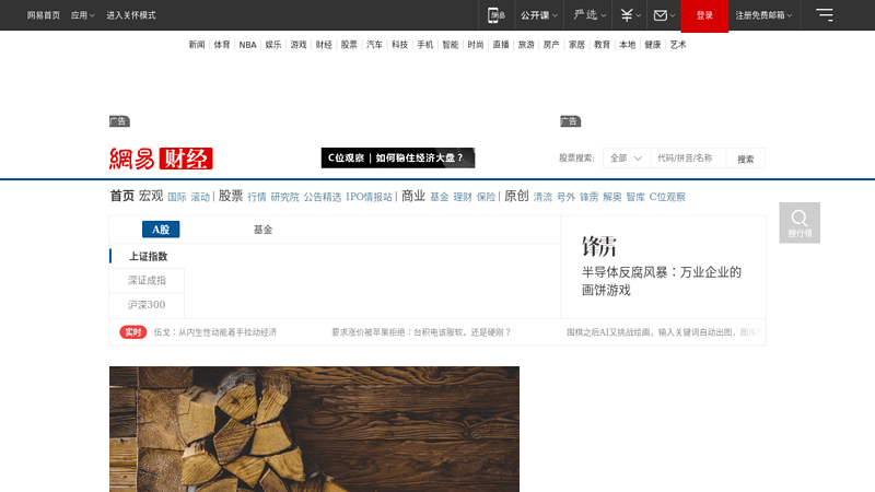 NetEase Finance - The Most Influential Finance Portal