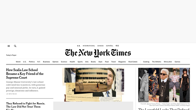 The New York Times - Breaking News, World News & Multimedia
Find breaking news, multimedia, reviews & opinion on Washington, business, sports, movies, travel, books, jobs, education, real estate, cars & more.
Marijuana,Medicine and Health,New Jersey,United States Economy,Banks and Banking,Obama Financial Stability Plan,Recession and Depression,Same-Sex Marriage, Civil Unions and Domestic Partnerships,Referendums,Marriages,Supreme Court,Walker, Vaughn R,Gies, Miep,Frank, Anne,Deaths (Obituaries),Holocaust and the Nazi Era,Amsterdam (Netherlands),Steroids,Baseball,St Louis Cardinals,Baseball Hall of Fame,McGwire, Mark,Maris, Roger,Sosa, Sammy thumbnail